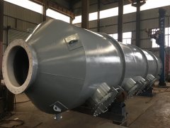  10000L夹套反应釜钢衬PO溶解釜浸出槽反应槽立式带支腿